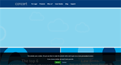 Desktop Screenshot of concertnetworks.co.uk